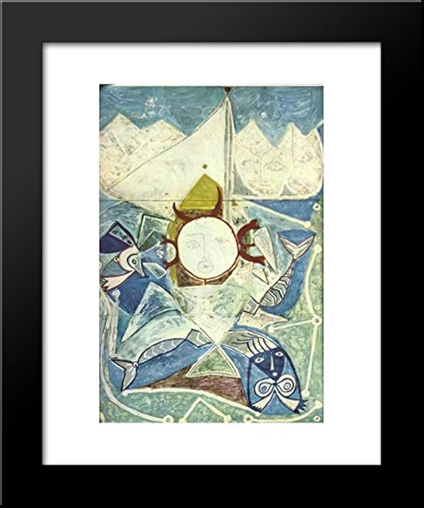 Amazon.com: Ulysses and Sirens 20x24 Framed Art Print by